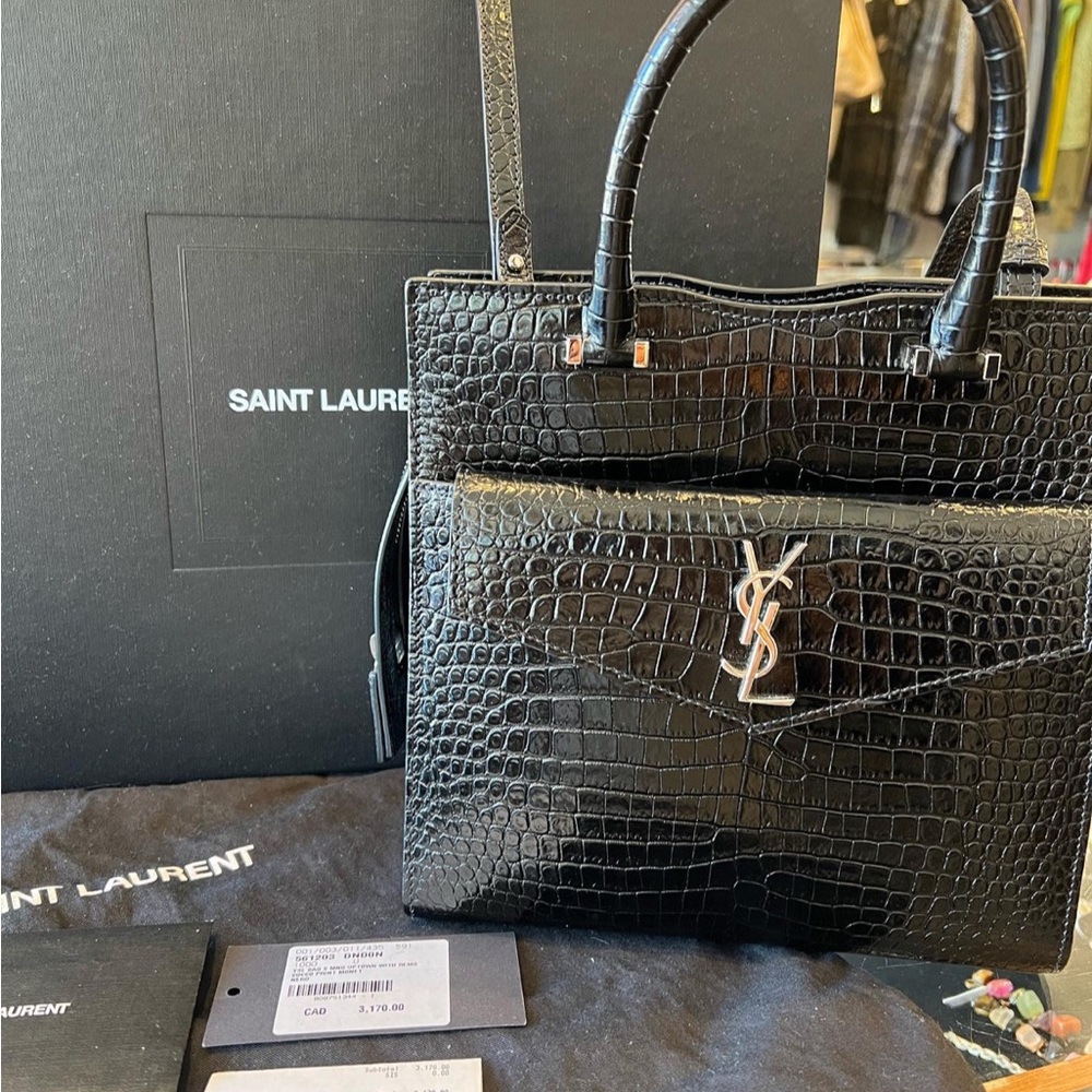 YSL 2 piece bag